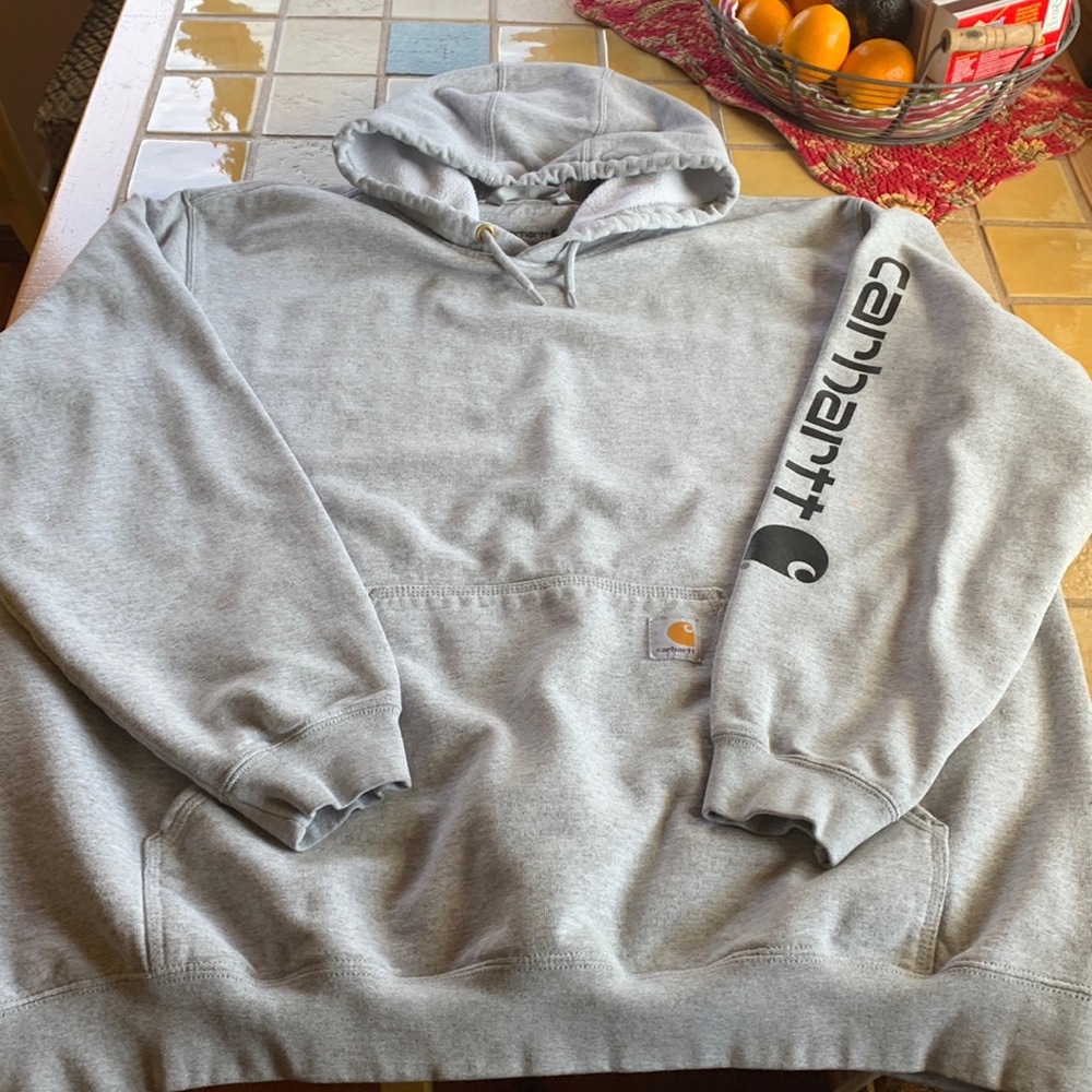 Carhartt Mens XL Hooded pull over